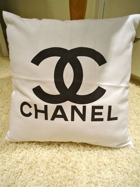 chanel white pillows|chanel pillows for couch.